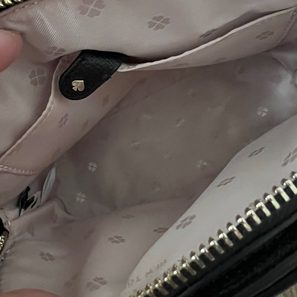Kate Spade Black Pebbled Leather Crossbody Bag with Original Dust Bag - Picture 2 of 2